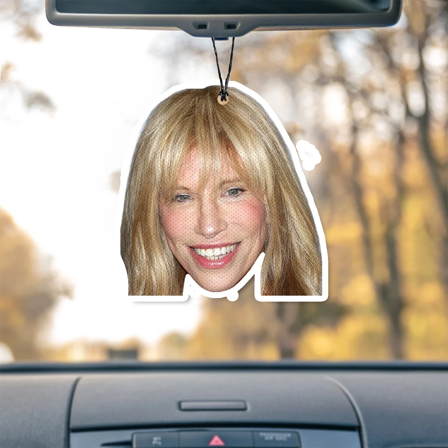 Carly Simon Unscented Hanging Car Air Freshener Freshie