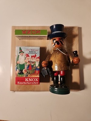 4.5'' Rauchermann-Set Fisherman Knox Inscence Smoker New In Box LQQK