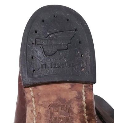 Vintage Red Wing 2917 Mens Chelsea Rancher Boot Briar Oil  display picture 3