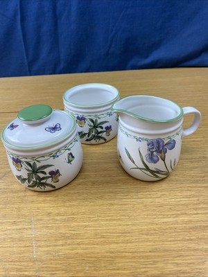Studio Nova Garden Bloom Creamer and 2 Sugar Bowls