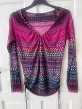 French Connection Silk 80% Wool 20%  Top Size Medium Fit 10