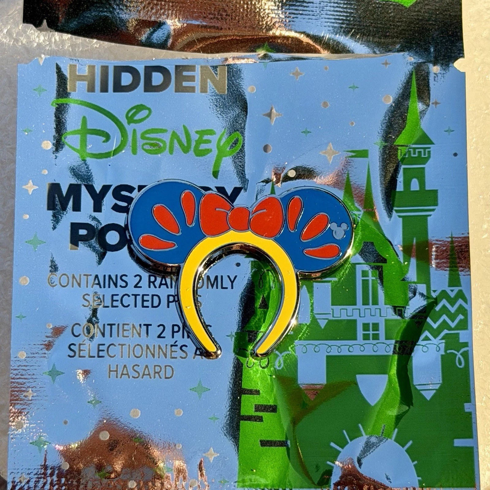 Disneyland Hidden Mickey 2026 (Wave A) Ear Headbands - Snow White Pin