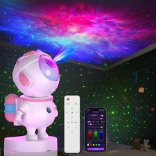 Galaxy Night Light - Astronaut Space Projector, Star Projector,Starry Nebula Cei
