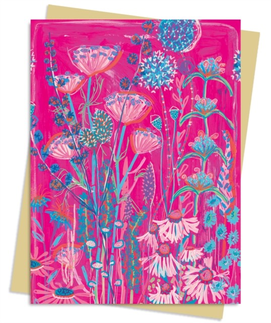 Lucy Innes Williams: Pink Garden House by Flame Tree Studio CARDS / POSTCARDS