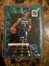 Wendell Moore Jr 2022 Donruss Rated Basketball Holo Green Laser Hot RC #226