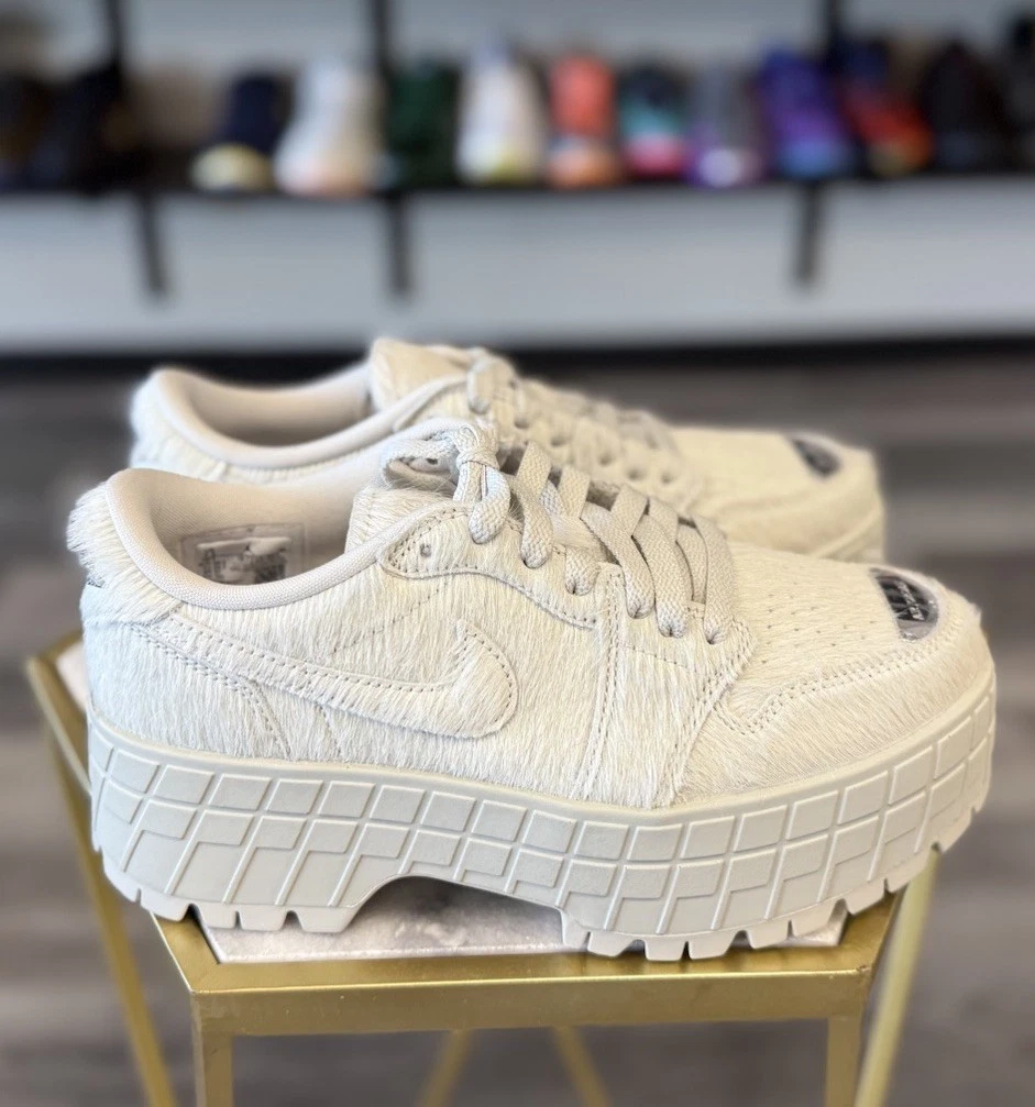 Jordan 1 Brooklyn Low White Metallic Silver W for sale | eBay
