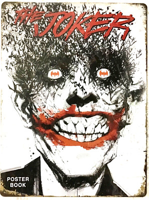 FREE SHIPPING! 12x16 TIN SIGN The Joker bats Buy or make OFFER B4 it s SOLD!  