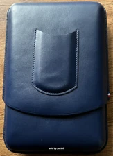 S.T. Dupont Atelier Leather Adjustable Cigar Case For 5 Cigars 183123 New In Box