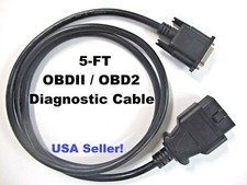5ft Obdii Obd2 Cable For Kent Moore J-50190 Signal Tech Ii Tech2 Tpms Scan Tool 5ft Obdii Obd2 Cable For Kent Moore J-50190 Signal Tech Ii Tech2 Tpms Scan Tool