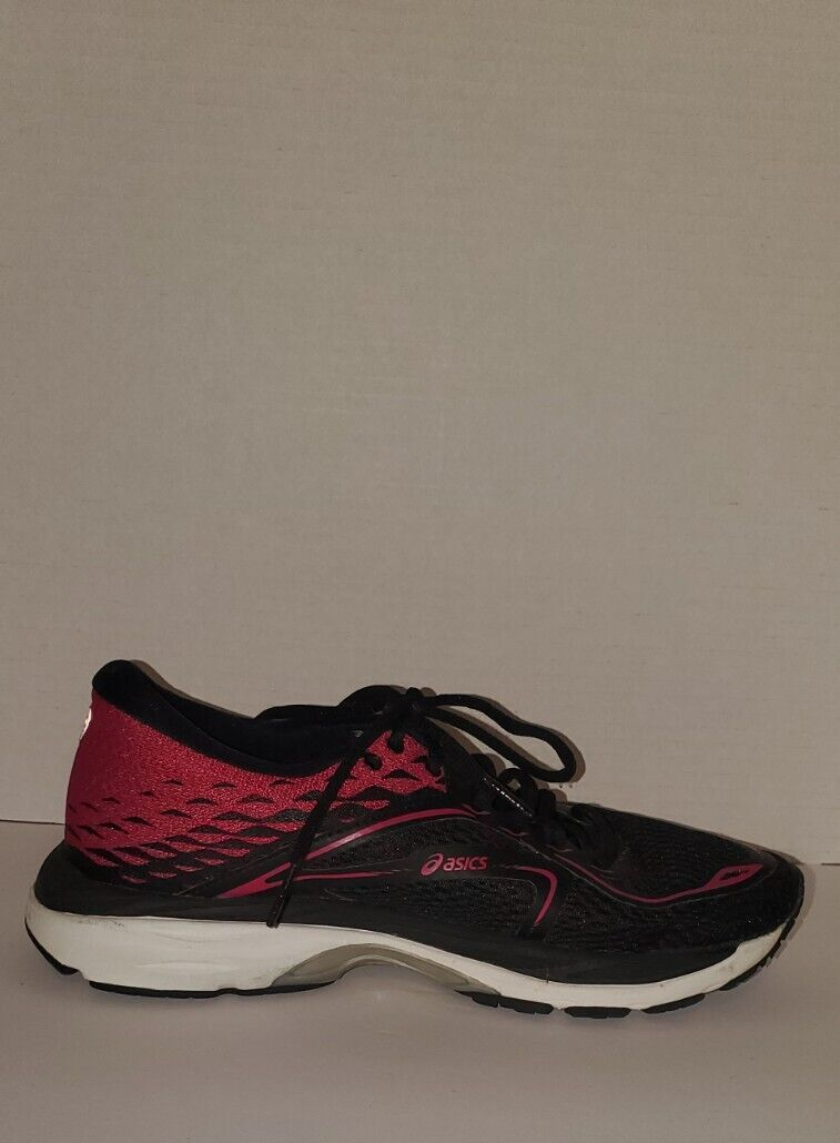 K　5U ASICS GEL CUMULUS 19 Red/Black Running Shoes Women's Size 6 | eBay