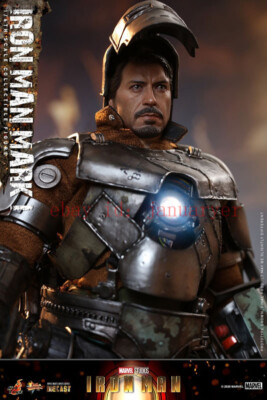 Perfect Hot Toys 1/6 Mms605d40 Iron Man Mk1 Action Figure New Toy 