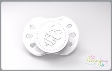 Honeybug PREEMIE Magnetic Pacifier reborn art doll SNOW WHITE