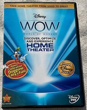 New RARE Disney WOW World of Wonder Home Theater Limited.