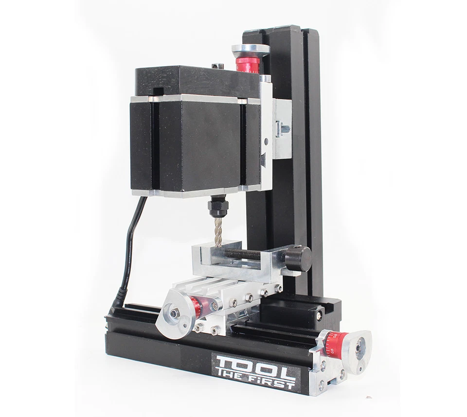 12000rpm High Power Mini Metal Lathe DIY Tool Micro Milling Machine Millier 60W - Image 3 of 4