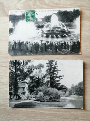 Versailles 1911: Das Messingbecken (329) + Weiler Marie Antoinette (236)
