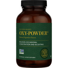 Oxy Powder Colon Cleanse  Natural Detox Pills For Constipation Relief - 120 Ct.