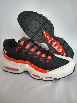 MEN'S 10.5 NIKE AIR MAX 95 BALTIMORE AWAY CD7792-001 SHOES BLACK/GREY-ORANGE | eBay