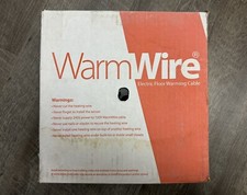 SunTouch Floor Heating 120V WarmWire Cable 60 Sq. Ft. at 3"OC  81019567 NIB