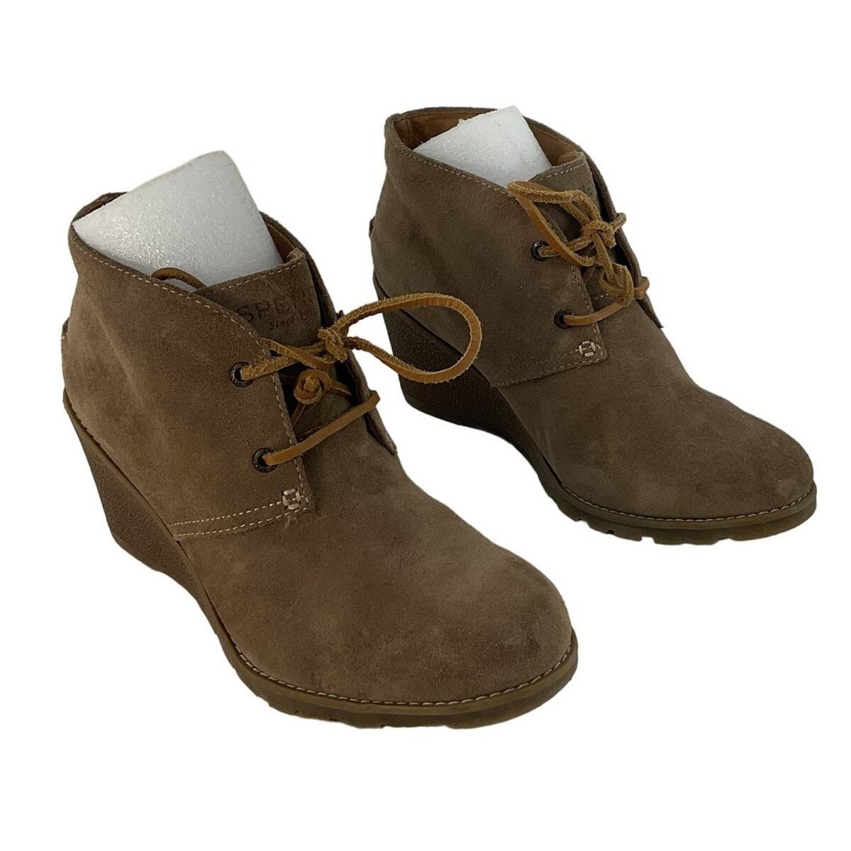 Sperry Top-Sider Women&rsquo;s Tan Chukka Bootie Size 7.5 Preowned | eBay