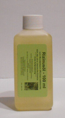 100 ml Rizinusöl vom Wunderbaum  (Ricinus communis)  1te Kaltpressung