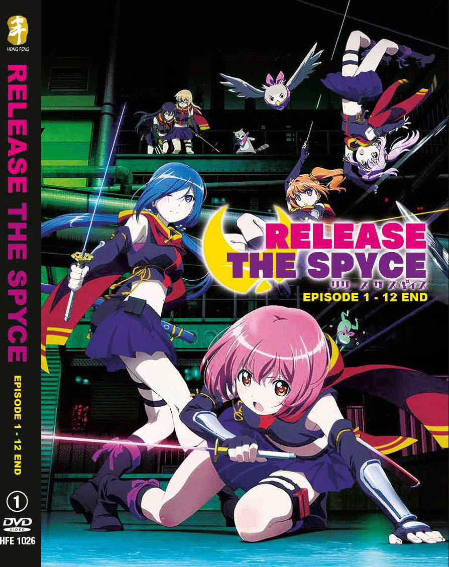 Release The Spyce Complete TV Series Vol.1-12 End DVD ANIME