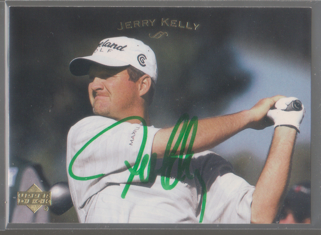 Autographed 2003 Upper Deck Jerry Kelly