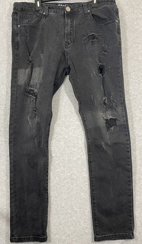 Mens CDMG \u0026 Co Black Designer Denim 