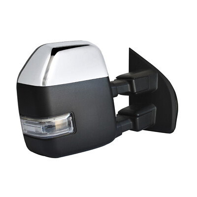 Tow Mirror Fits 17-20 Ford F250 350 Power Heat Signal Passenger Side Chrome