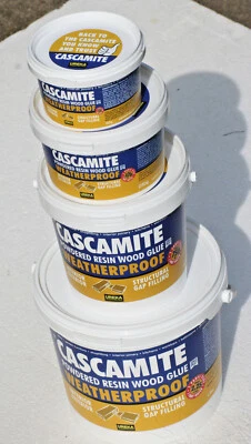 UREKA Cascamite Wood Glue Weatherproof Powdered Adhesive tubs 125g 250g 500g 1.5kg 3k