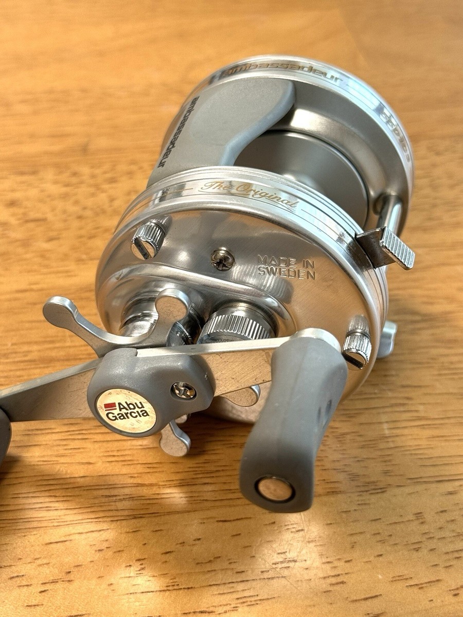 Abu Garcia Ambassadeur 5501 C3 Fishing Reel Made In Sweden Abu Garcia Ambassadeur 5501 C3 Fishing Reel Made In Sweden