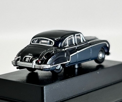 N GAUGE Oxford Diecast 1:148 NJAG8003 Jaguar MKVIII Indigo Blue-Cotswold Blue - Picture 2 of 4