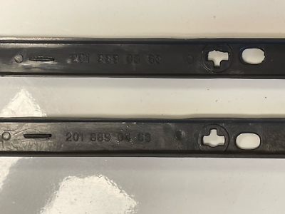 Left and Right Headlight Lower Trim Plastic for W201 190d  