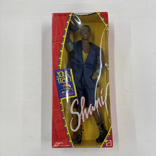 Vintage 1993 Barbie Mattel Shani Soul Train African American Doll JAMAL, New