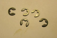 5x Alloy Steel External Retaining Rings E-Clip Circlip M6
