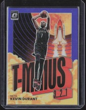 2021-22 Donruss Optic #6 Kevin Durant T-Minus 3...2...1 Purple