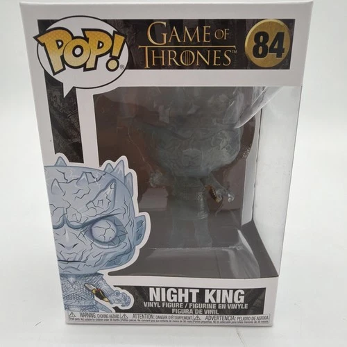Funko Pop! Game of Thrones Figure #84 Crystal Night King W/ Dagger Damaged Box