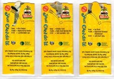 1998-9 Milo Have a Go Pop- Up Cards. You can select from the dropdown list.