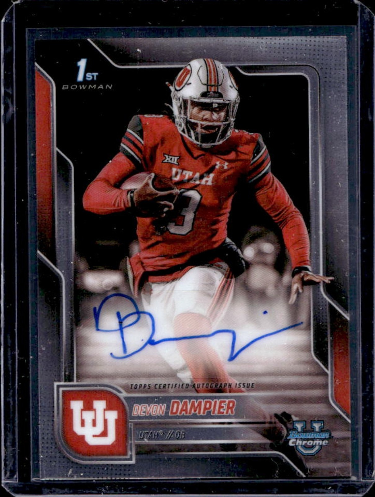 2025 Bowman Chrome U Devon Dampier Prospect Auto #BCA-DDA Utes