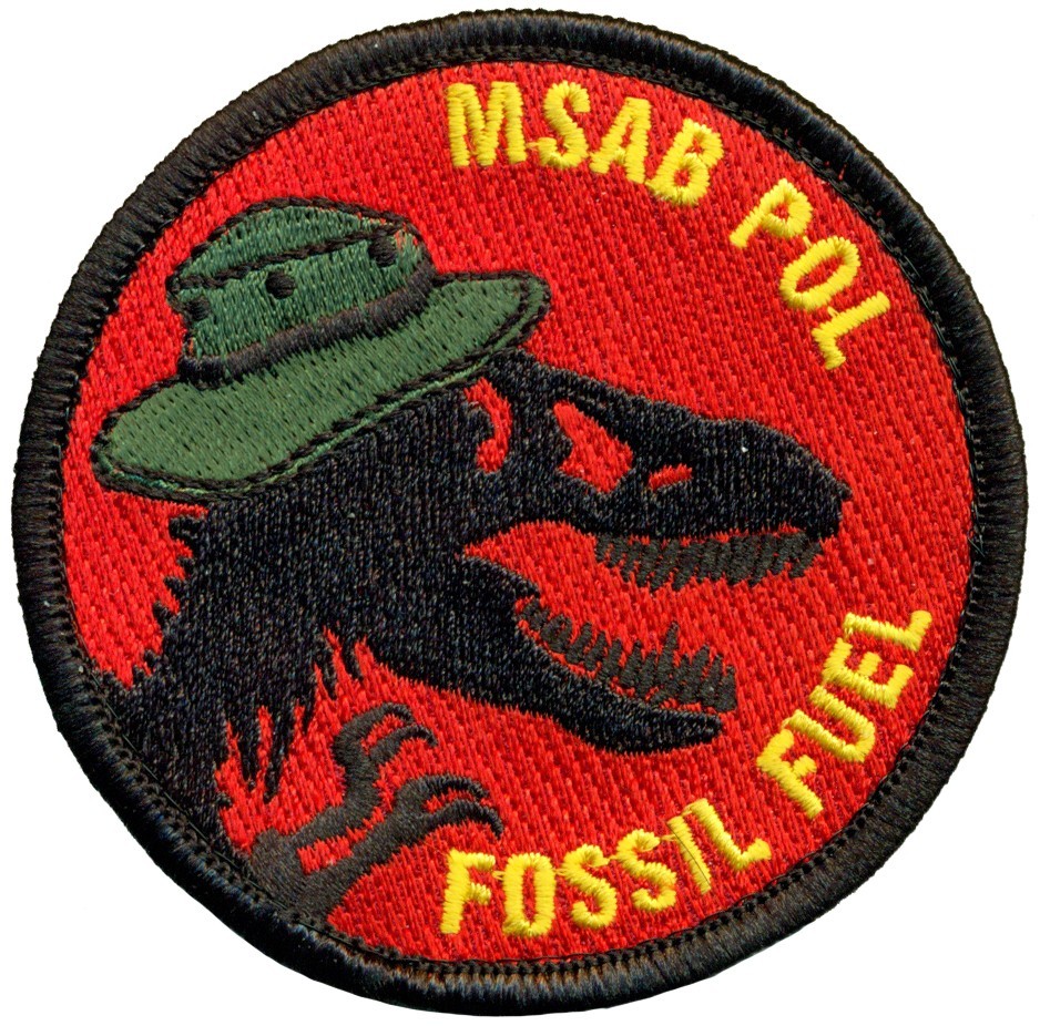 USAF 332d LOGISTICS READINESS SQUADRON MSAB POL FOSSIL FUEL PATCH