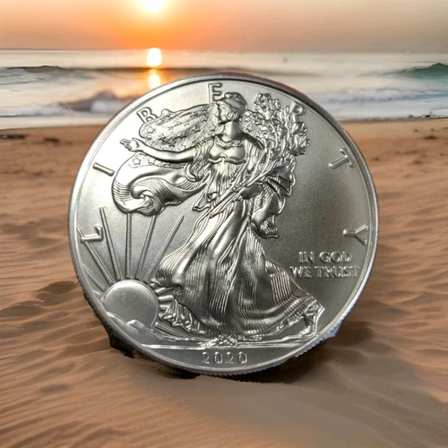 2020 SILVER EAGLE Coin- 1oz .999 Pure -THESE ARE GETTING HARD TO FIND~ BUY NOW!!