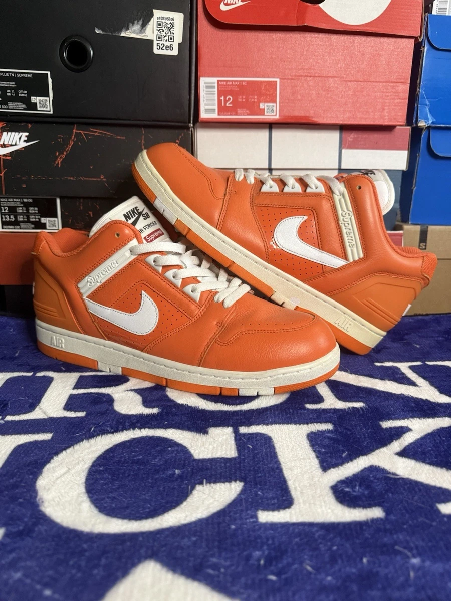 Preços baixos em Nike Supreme x Air Force 2 Orange | eBay