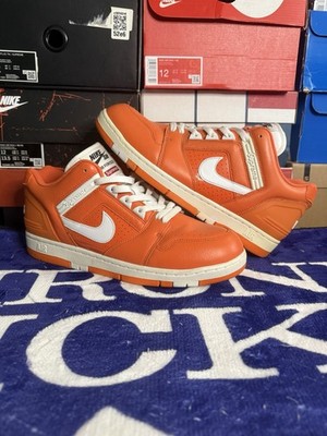 Size 12 - Supreme x Nike Air Force 2 Orange
