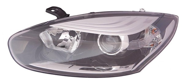 Links Seite Scheinwerfer Schwarz Chrom FüR Renault Megane MK3 01.12-On-image
