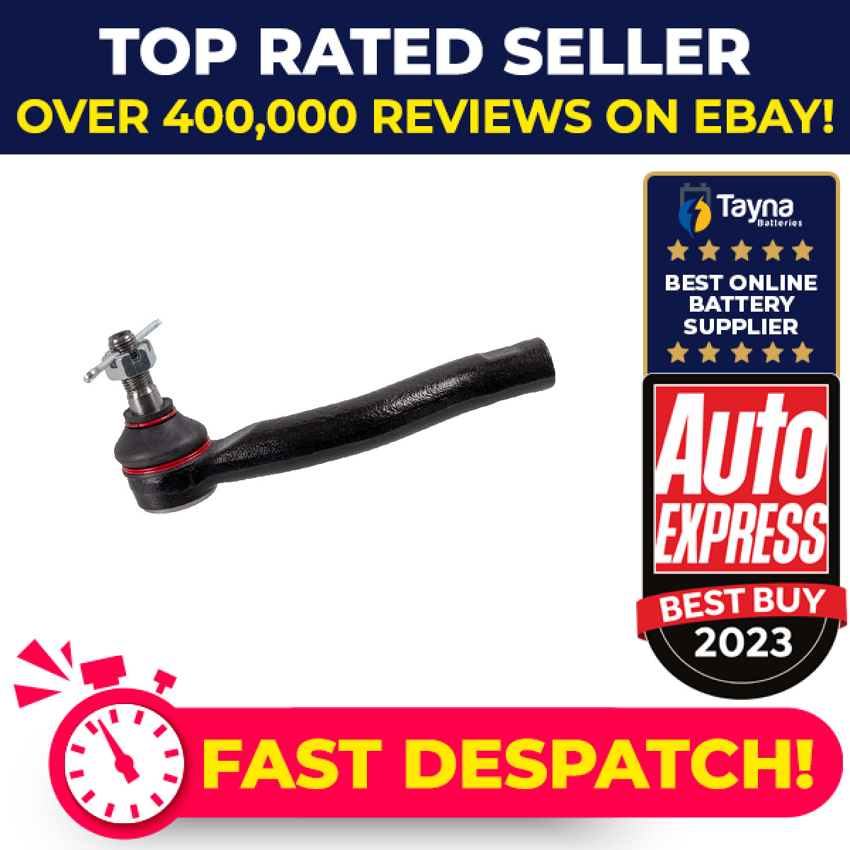 Tie / Track Rod End fits TOYOTA COROLLA E12 1.4D Right 04 to 07 1ND-TV Joint New
