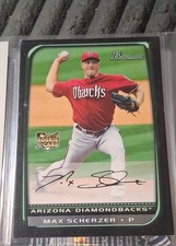 2008 Bowman Draft Picks & Prospects - Max Scherzer #BDP33 (RC)