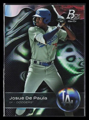 2023 Bowman Platinum Josue De Paula #TOP-80 Top Prospects