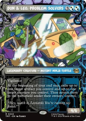 Foil Don & Leo, Problem Solvers (Showcase) - 242 - NM - TMT