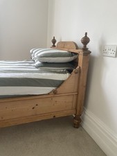 Antique Wooden Bed Frame Single