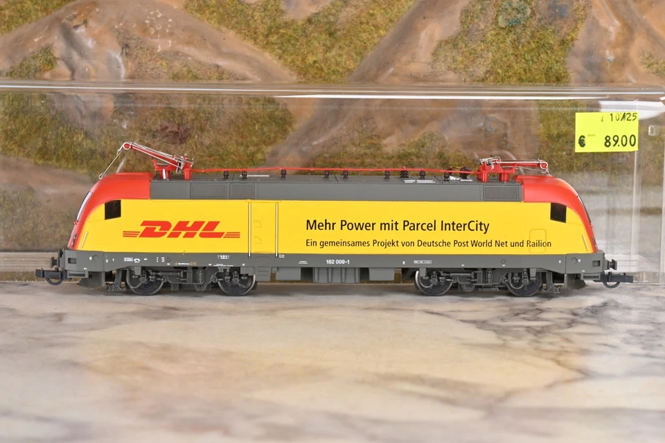 Piko H0 Br. 182 009-1 Elektrolok DHL Railion mit DSS inkl. "Train Safe" (H440)