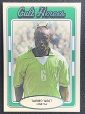 Taribo West 2025 Futera Unique Cult Heroes Aqua /16 #CH82